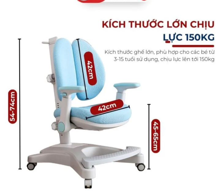 Ghế học sinh chống gù Sakawin G05 – Ghế chống gù cho bé