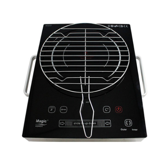 Bếp Điện Từ Đơn Magic A38N – Công Suất 2000W – Mặt Kính Chịu Nhiệt – Điều Khiển Cảm Ứng