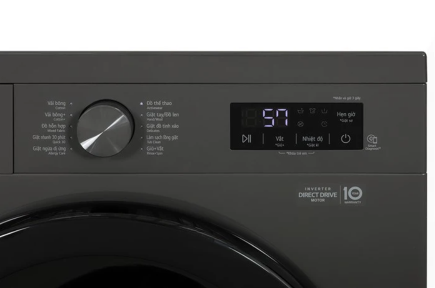 Máy giặt LG Inverter 9 kg FB1209S6M