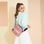 Balo MWC - 0827 Balô Túi Đeo Chéo Phối Viền Phong Cách Năng Động Thời Trang Nam Nữ