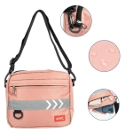 Balo MWC - 0827 Balô Túi Đeo Chéo Phối Viền Phong Cách Năng Động Thời Trang Nam Nữ